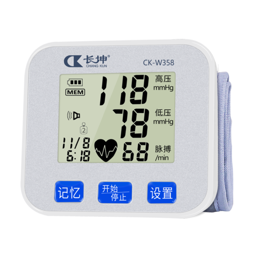 CK-W358手腕式血壓計（充電式）